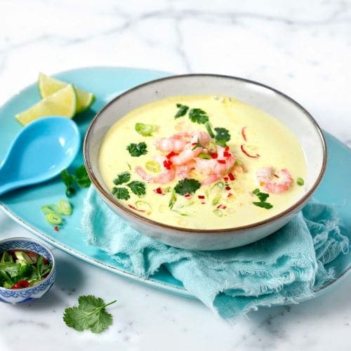 Rekesuppe med smak av Asia