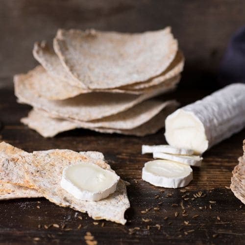 Sprø rugbrød med karve