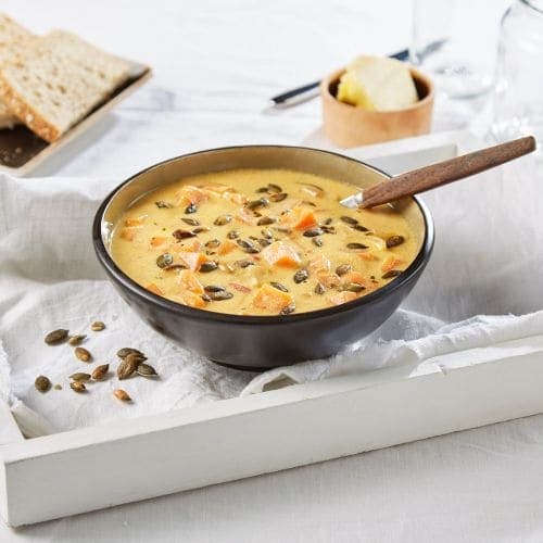 Kremet gresskarsuppe