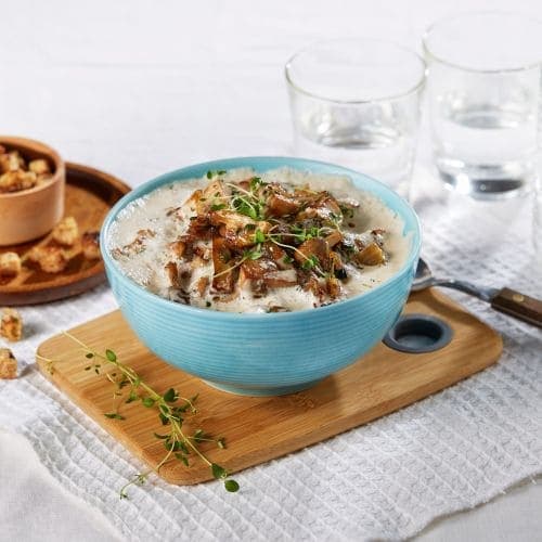 Hjemmelaget sjampinjongsuppe