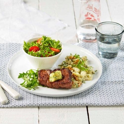Biff med potetsalat