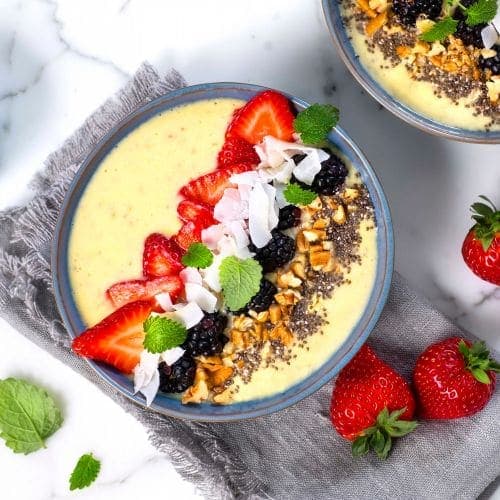 Smoothie bowl med chiafrø
