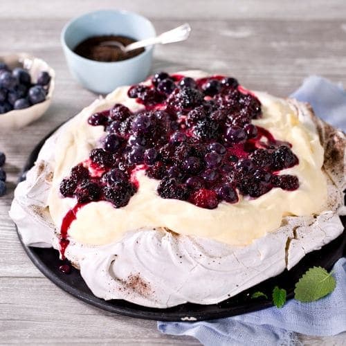 Pavlova med lakris