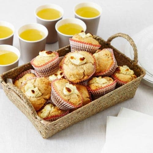 Grove muffins med kremost