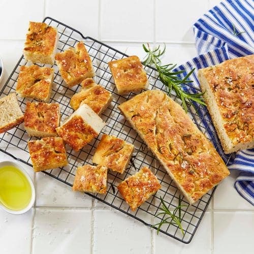Focaccia i langpanne
