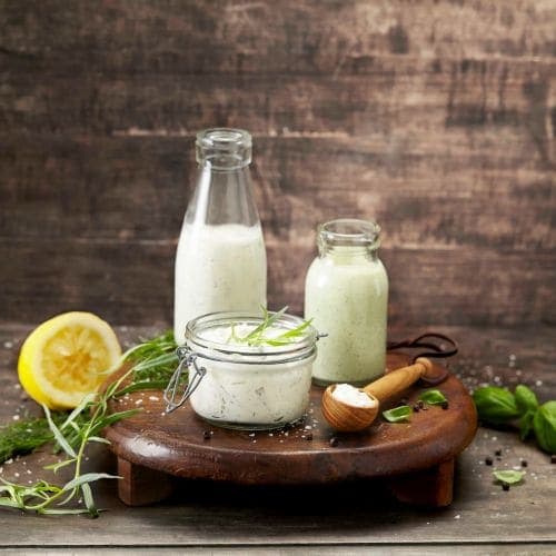 Dilldressing, Estragondressing og Basilikumdressing