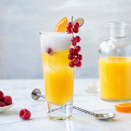 Fizzy appelsinmocktail