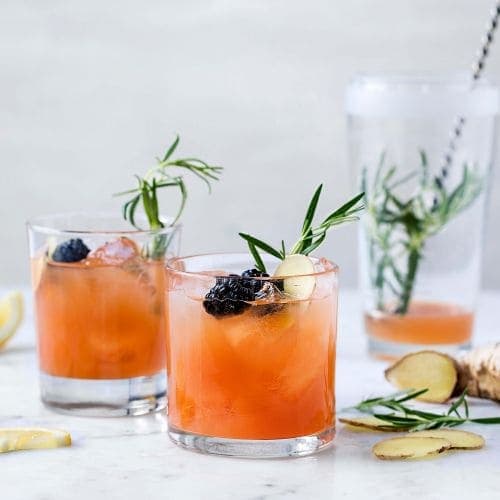 Søt og syrlig tranebærmocktail