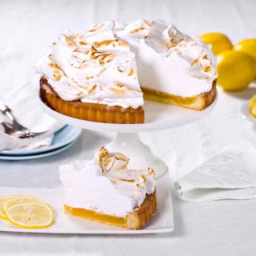 Sitronpai med marengs