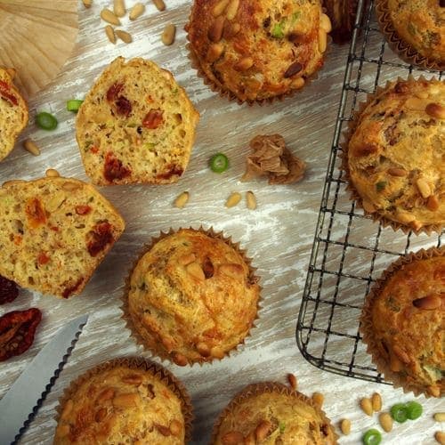 Saftige og halvgrove muffins med Kefir