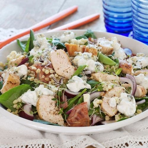 Salat med kylling og bulgur