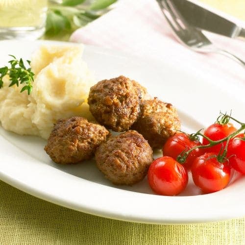 Tacokjøttboller med potetmos