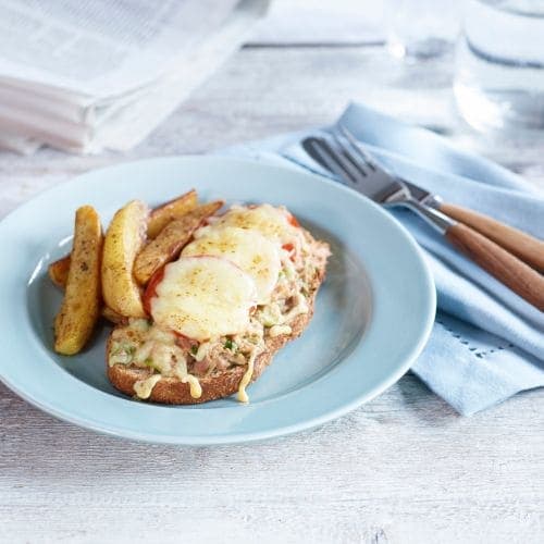 Gratinert tunfisksandwich