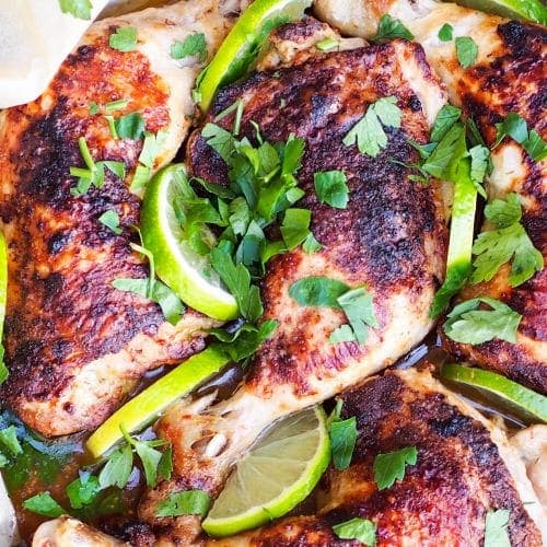 Sprø og saftige kyllinglår med chipotlemarinade