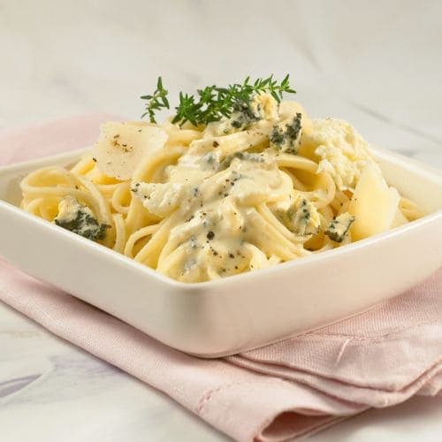 Pasta med fire oster