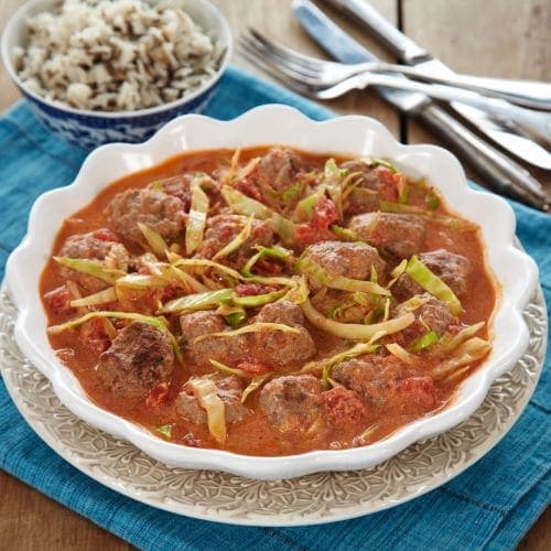 Kjøttboller i tomatsaus