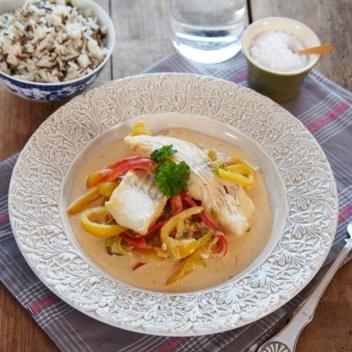 Sweet chiligryte med fisk