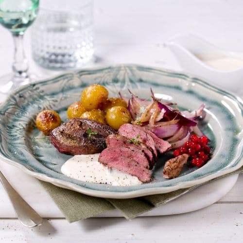 Ryper med mormors saus