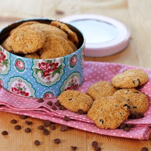 Glutenfrie sjokolade-cookies
