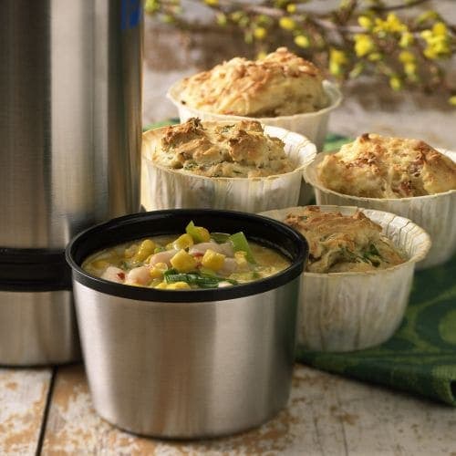 Tursuppe og muffins