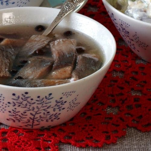 Einebærsild med portvin