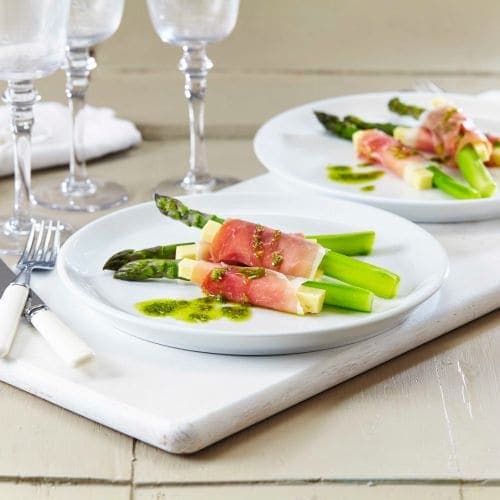 Asparges og Ridder® i skinke