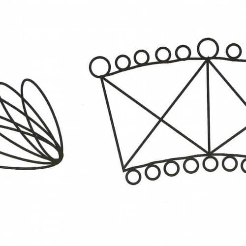 Sukkerbro og sommerfuglvinger -  kakepynt