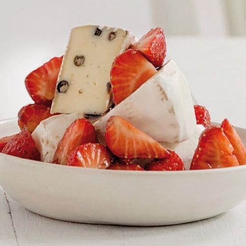 Dovre Norsk Brie Pepper og jordbær