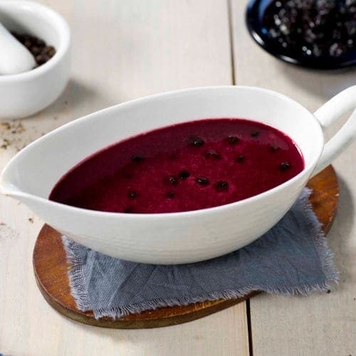 Blåbærsaus med bayer