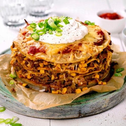 Gratinerte tacopannekaker