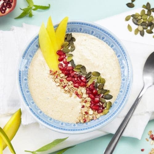 Smoothie bowl med Cottage Cheese