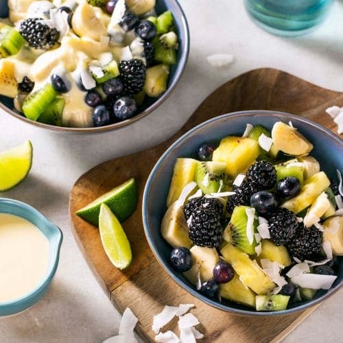 Tropisk fruktsalat (piña colada)