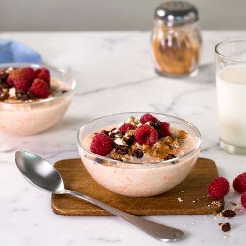 Kjøleskapsgrøt med gulrot