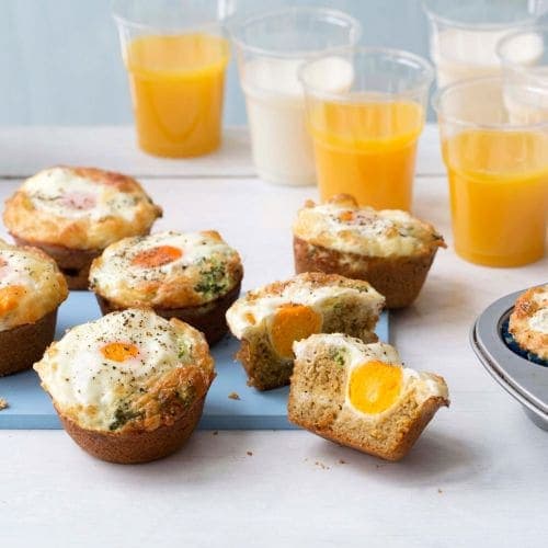 Fiberrike eggemuffins
