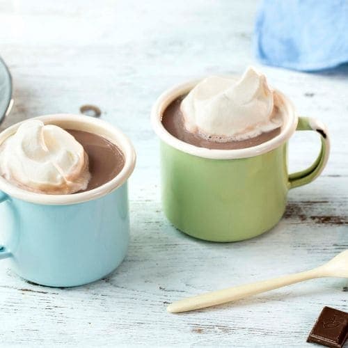 Varm sjokolade med krem