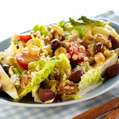 Salat med blåmuggost