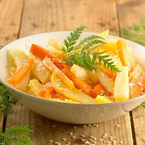 Honningglaserte rotgrønnsaker