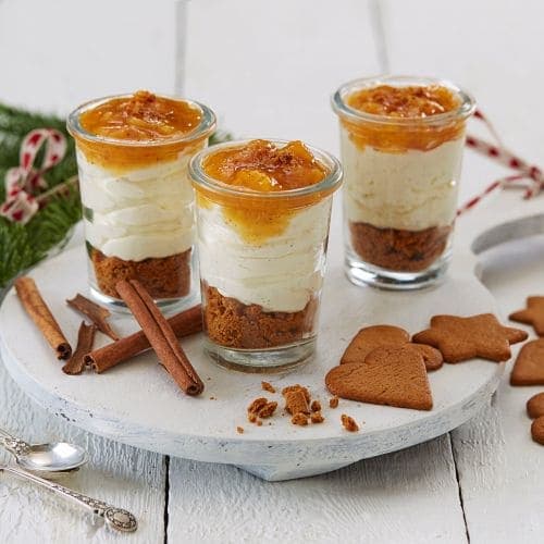 Porsjonsostekaker med julesmak