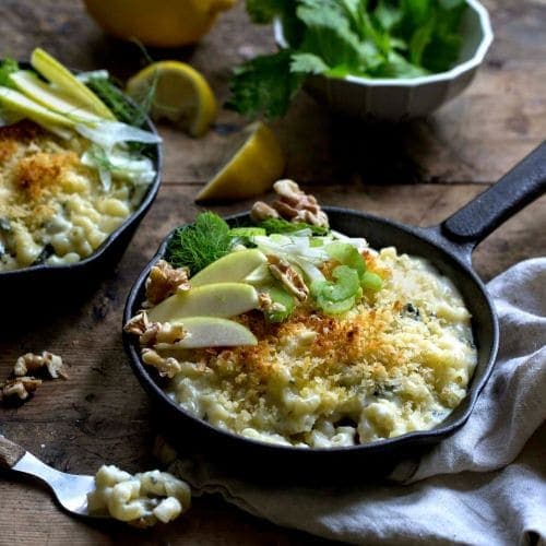 Mac´n´cheese med blåmuggost