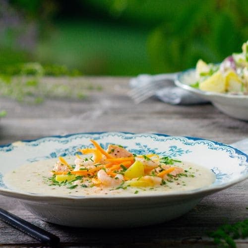 Hjemmelaget fiskesuppe