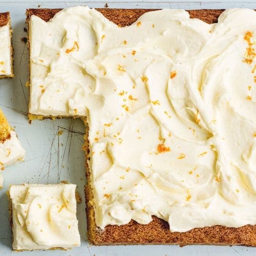 Gulrotkake i langpanne