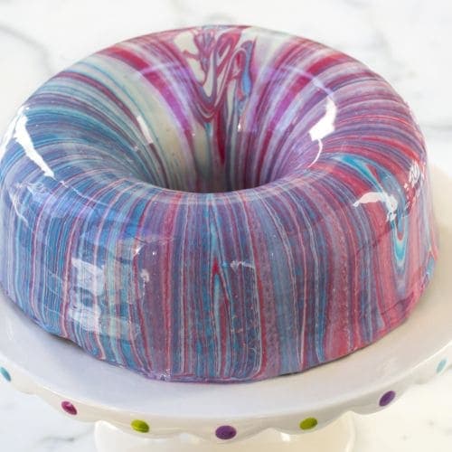 Mirror glaze-kake