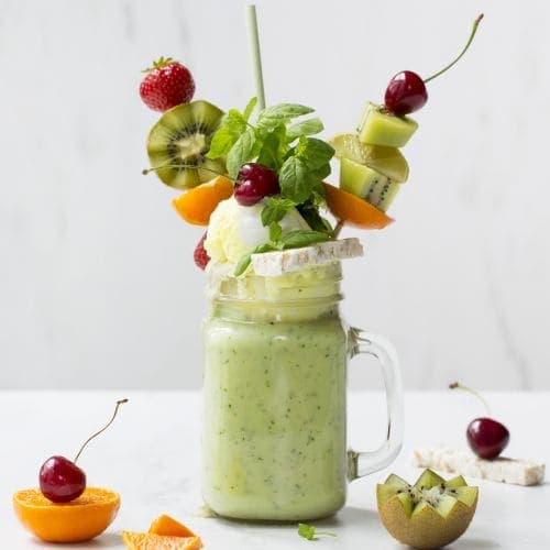 Freakshake med mynte og avokado