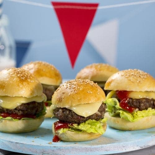 Miniburgere med Norvegia