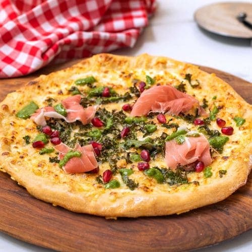 Hvit pizza fra De Norske Kokkelandslagene