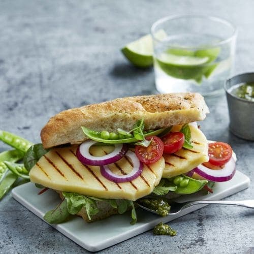 Focaccia med TINE® Grill & Stek