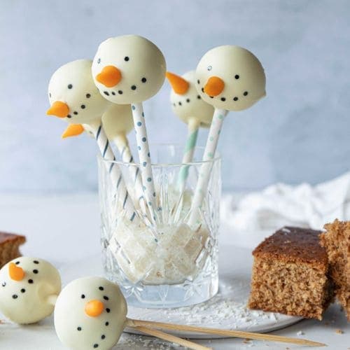 Julepyntede cake pops