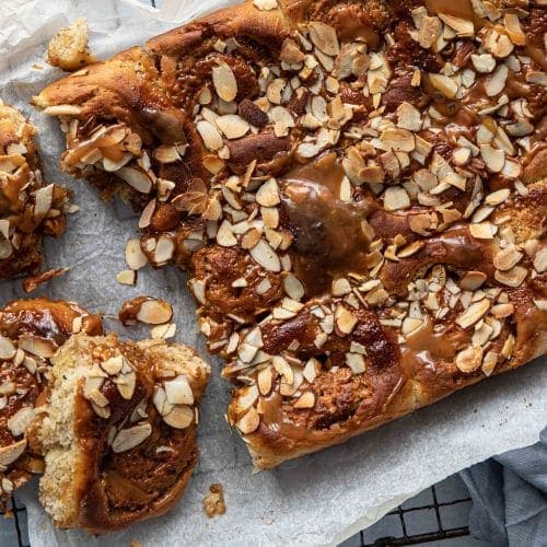 Kanelsnurrer med brunostkaramell