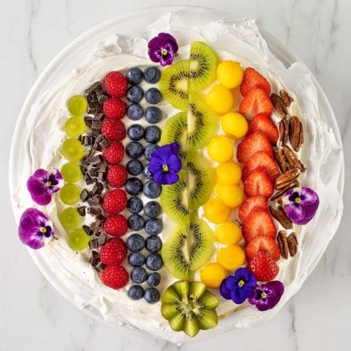 Pavlova med rømmekrem