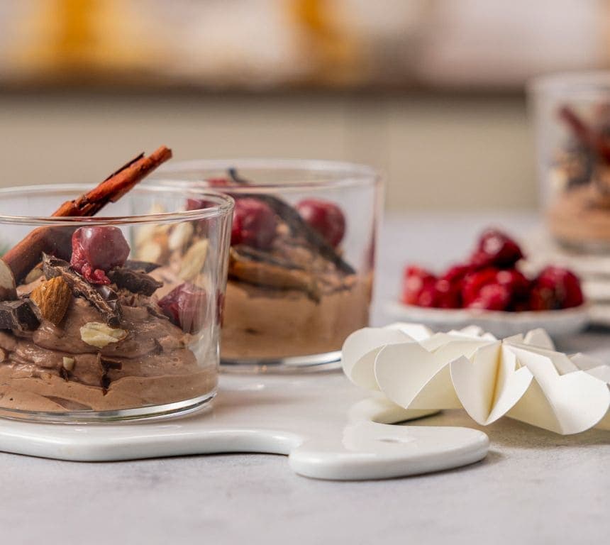 Sjokolademousse med Kesam® Vanilje